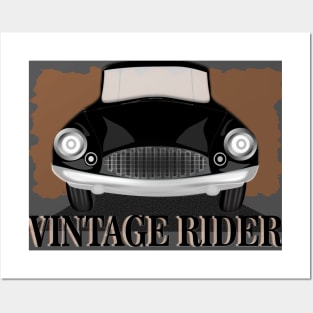 VINTAGE RIDER Posters and Art